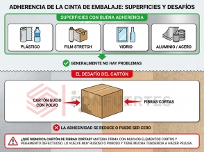 Cinta de embalaje todo lo que quieres saber sobre el adhesivo.